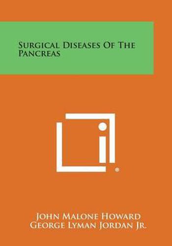 Surgical Diseases of the Pancreas