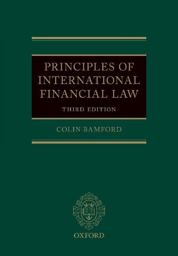 Cover image for Principles of International Financial Law