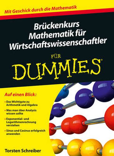 Cover image for Bruckenkurs Mathematik fur Wirtschaftswissenschaftler fur Dummies