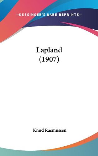 Cover image for Lapland (1907)