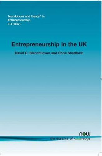 Cover image for Entrepreneurship in the UK