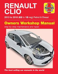 Cover image for Renault Clio petrol & diesel ('13-'18) 62 to18