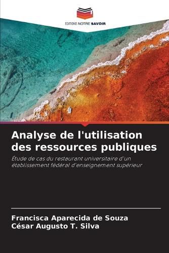 Cover image for Analyse de l'utilisation des ressources publiques