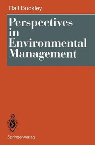 Cover image for Perspectives in Environmental Management