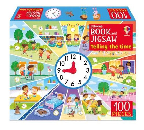 Usborne Book and Jigsaw Telling the Time