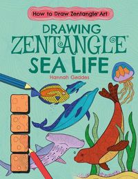 Cover image for Drawing Zentangle(r) Sea Life