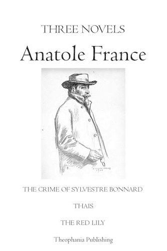 Cover image for Three Novels Anatole France