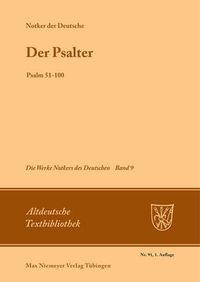 Cover image for Der Psalter: Psalm 51-100