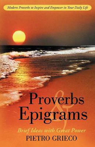 Cover image for Proverbs and Epigrams