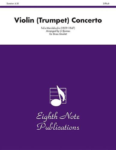 Cover image for Violin (Trumpet) Concerto: Trumpet Feature, Score & Parts