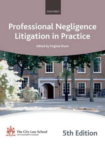 Cover image for Professional Negligence Litigation in Practice