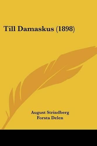 Cover image for Till Damaskus (1898)