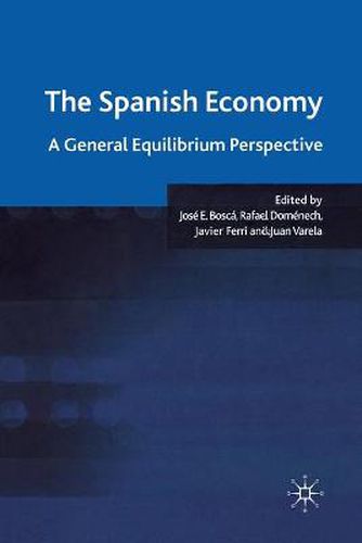 The Spanish Economy: A General Equilibrium Perspective