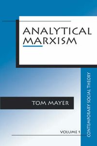 Cover image for Analytical Marxism