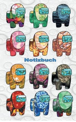 Cover image for Notizbuch: fur Am@ng.us Fans, Notizen, App, Computerspiel, Student, Kinder, Impostor, Crewmate, Einschreibbuch, Tagebuch, Geschenk, Geburtstag, Weihnachten, Ostern, Nikolaus, Schule