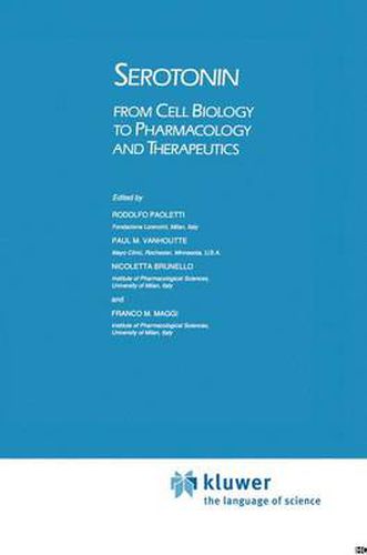 Serotonin: From Cell Biology to Pharmacology and Therapeutics