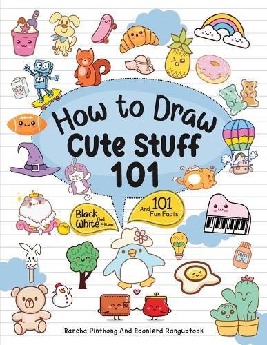 Cover image for How To Draw 101 Cute Stuff For Kids