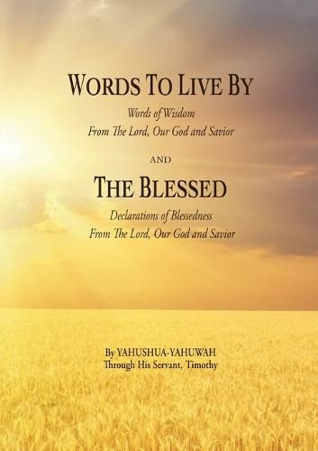 Cover image for WORDS TO LIVE BY and THE BLESSED