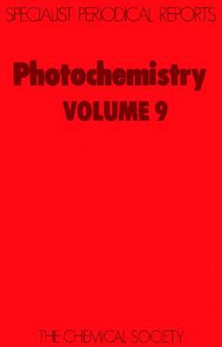 Cover image for Photochemistry: Volume 9