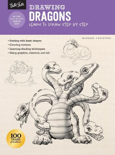 Cover image for Drawing: Dragons: Learn to draw step by step