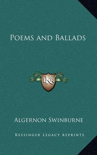 Cover image for Poems and Ballads