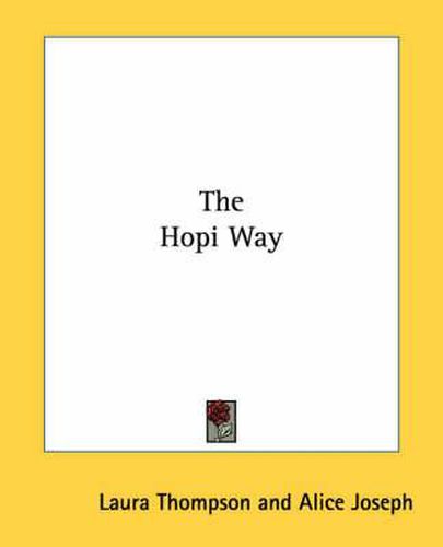 Cover image for The Hopi Way