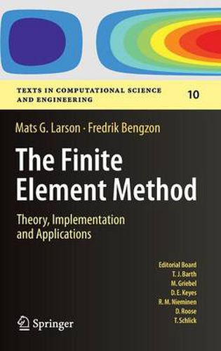 Cover image for The Finite Element Method: Theory, Implementation, and Applications