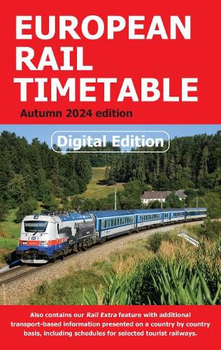 European Rail Timetable Autumn 2024