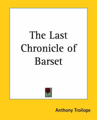 Cover image for The Last Chronicle of Barset