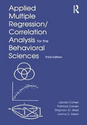 Cover image for Applied Multiple Regression/Correlation Analysis for the Behavioral Sciences