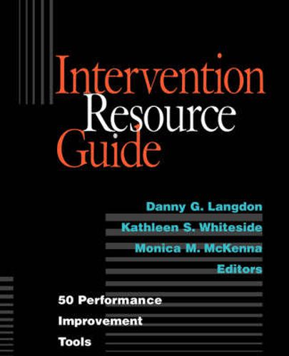 Cover image for Intervention Resource Book: 50 Performance Technology Tools