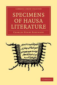 Cover image for Specimens of Hausa Literature