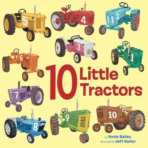 Cover image for 10 Little Tractors