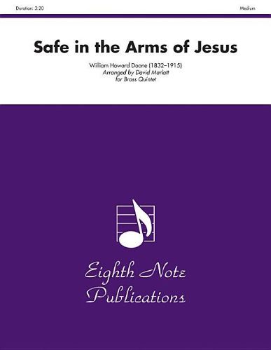 Cover image for Safe in the Arms of Jesus: Score & Parts