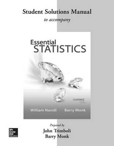 Essential Statistics, Student Solutions Manual