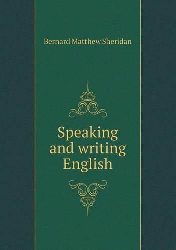 Speaking and writing English