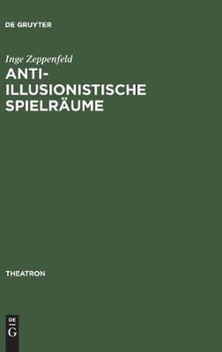 Cover image for Anti-illusionistische Spielraume