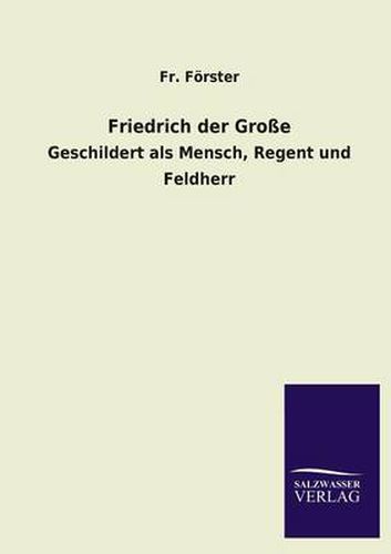 Cover image for Friedrich Der Grosse