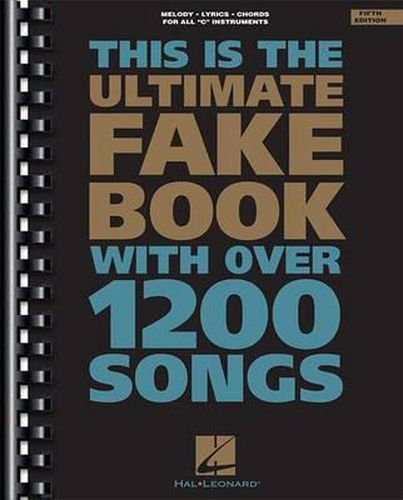 Cover image for The Ultimate Fake Book: C Edition
