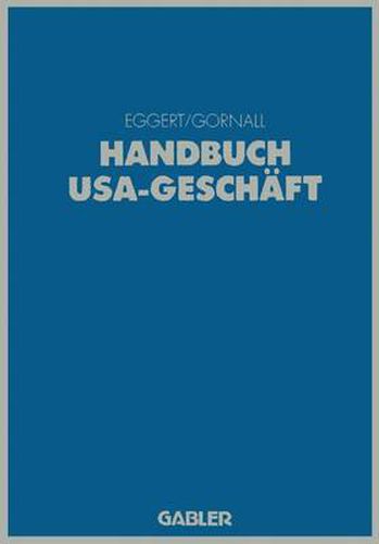 Cover image for Handbuch USA-Geschaft