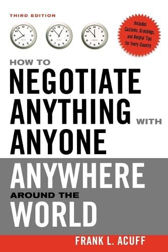 Cover image for How to Negotiate Anything with Anyone Anywhere Around the World