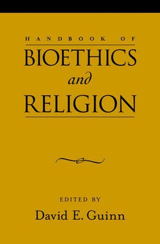Cover image for Handbook of Bioethics and Religion