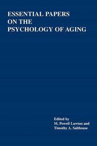 Cover image for Essential Papers on the Psychology of Aging