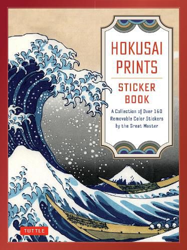Cover image for Hokusai Prints Sticker Book