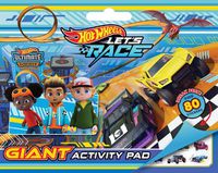 Cover image for Hot Wheels Let's Race: Giant Activity Pad (Mattel)