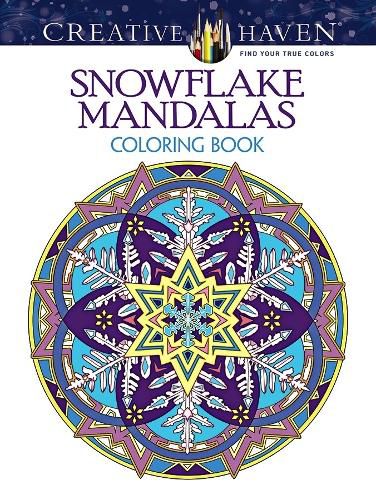 Cover image for Creative Haven Snowflake Mandalas Coloring Book