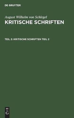 Kritische Schriften