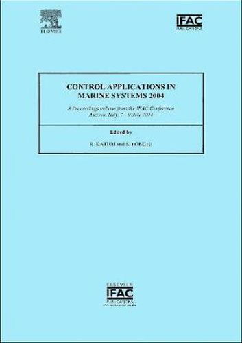 Cover image for Control Applications in Marine Systems 2004