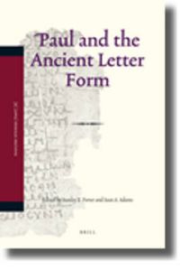 Cover image for Paul and the Ancient Letter Form