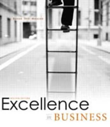 Cover image for Excellence in Business: AND Excellence in Action